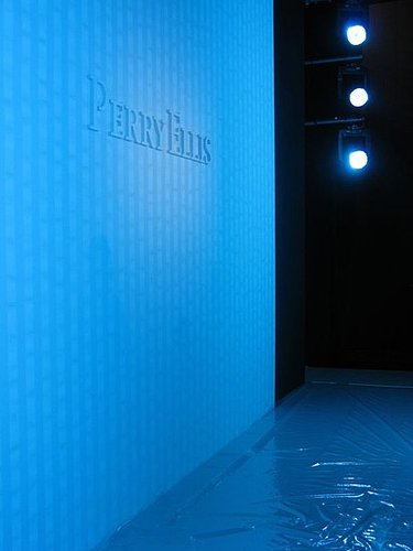 Backstage at Perry Ellis Backstage at Perry Ellis