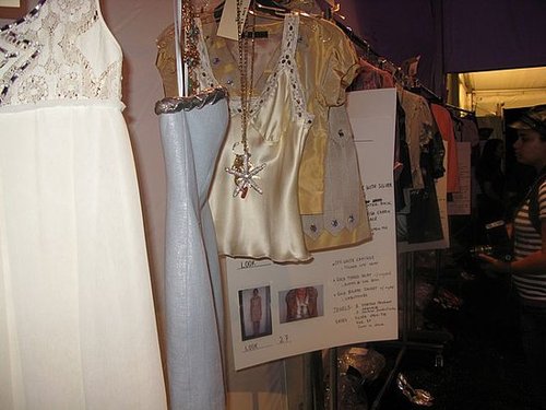 Backstage at Ashleigh Verrier Backstage at Ashleigh Verrier