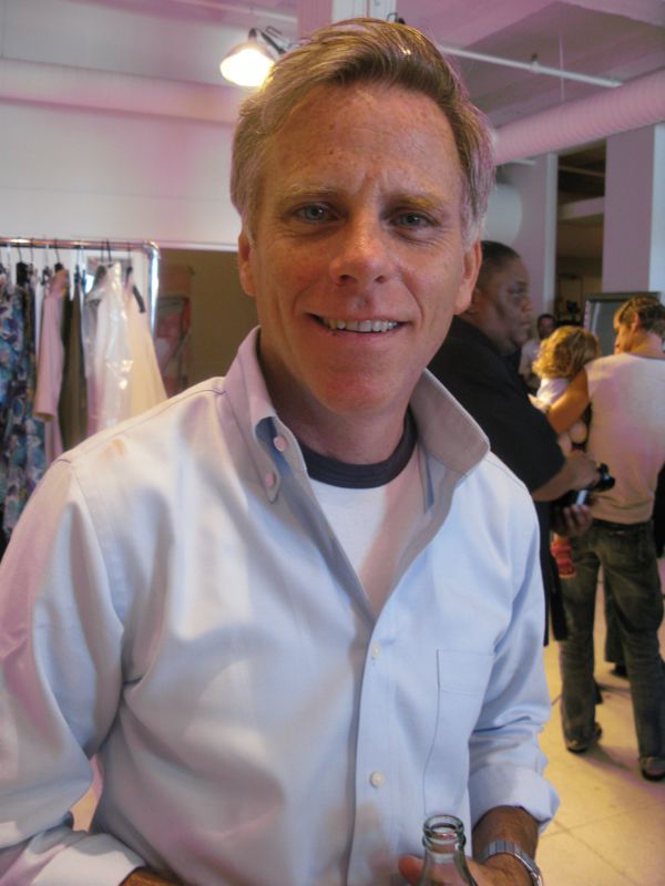 Backstage at Charles Nolan Backstage at Charles Nolan