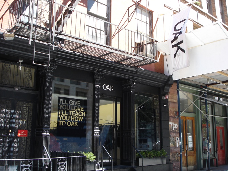 OAK Bondage Pop-Up OAK Bondage Pop-Up