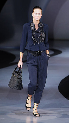 Milan Fashion Week: Emporio Armani Spring 2009 Milan Fashion Week: Emporio Armani Spring 2009