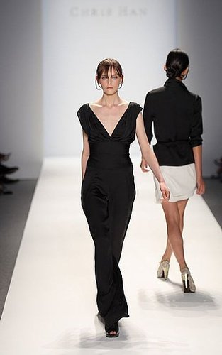 New York Spring 2009 Trend Reports: Black Day Dresses New York Spring 2009 Trend Reports: Black Day Dresses