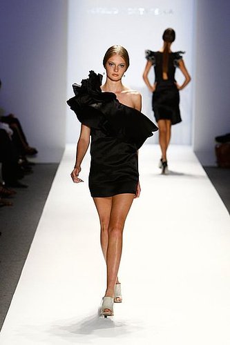 New York Spring 2009 Trend Reports: Black Day Dresses New York Spring 2009 Trend Reports: Black Day Dresses