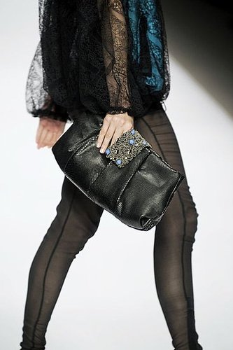 Milan Fashion Week Spring 2009 Bag Trend Round Up Milan Fashion Week Spring 2009 Bag Trend Round Up