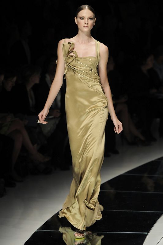 Milan Fashion Week: Versace Spring 2009 Milan Fashion Week: Versace Spring 2009