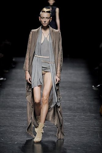 Paris Fashion Week: Haider Ackermann Spring 2009 Paris Fashion Week: Haider Ackermann Spring 2009