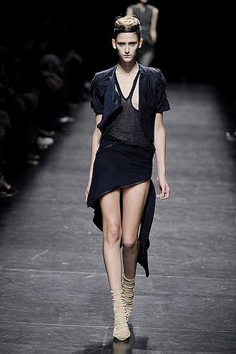 Paris Fashion Week: Haider Ackermann Spring 2009 Paris Fashion Week: Haider Ackermann Spring 2009