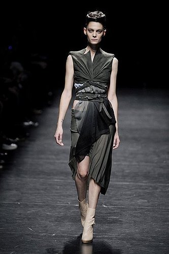 Paris Fashion Week: Haider Ackermann Spring 2009 Paris Fashion Week: Haider Ackermann Spring 2009