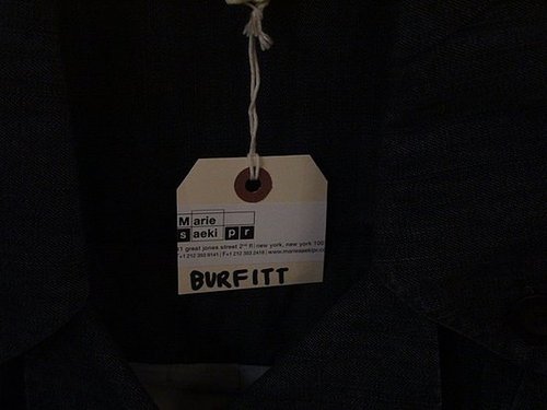 In The Showroom: Burfitt Spring 09