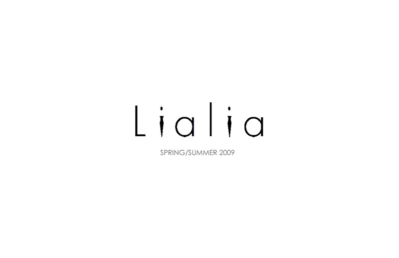Lialia Spring 2009 Look Book Lialia Spring 2009 Look Book