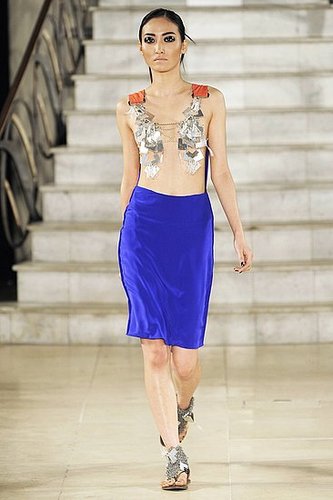 London Fashion Week: Louise Gray Spring 2009 London Fashion Week: Louise Gray Spring 2009