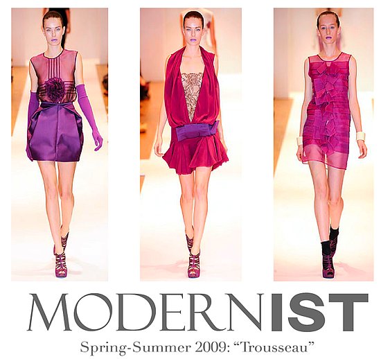 In The Showroom/London Fashion Week: Modernist Spring 2009