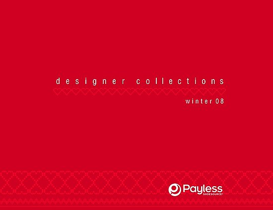 Payless Designer Line Sheets Holiday 2008