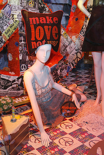 Barneys "Have A Hippie Holiday" Holiday Windows Barneys "Have A Hippie Holiday" Holiday Windows