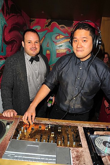 Paul Birardi, Eddy Chai (owners of Odin, Den, Pas de Deux, Hosts of Party) Paul Birardi, Eddy Chai (owners of Odin, Den, Pas de Deux, Hosts of Party)