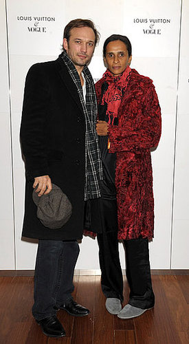 Actor Vincent Perez, model/actress Karine Sylla Actor Vincent Perez, model/actress Karine Sylla