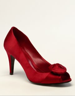 Flora Satin Rosette Pump $39.99, Ann Taylor Loft Flora Satin Rosette Pump $39.99, Ann Taylor Loft