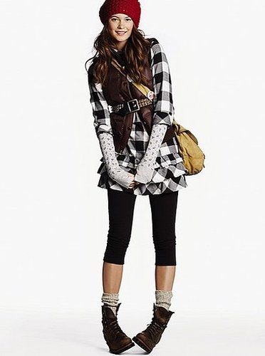 Flannel Ruffle Dress $44.50, Victoria's Secret Flannel Ruffle Dress $44.50, Victoria's Secret