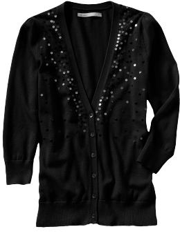 Sequin Cardigan $29.50, Old Navy Sequin Cardigan $29.50, Old Navy