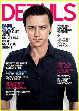 James McAvoy - “Details” August 2008 