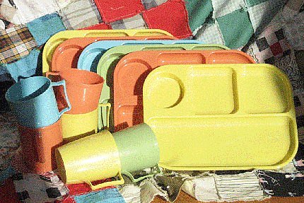 Etsy :: gypsygyrl :: Vintage Cafeteria Trays