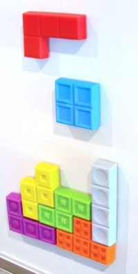 Play Tetris on your Fridge..or Wall...Or DVD Rack...