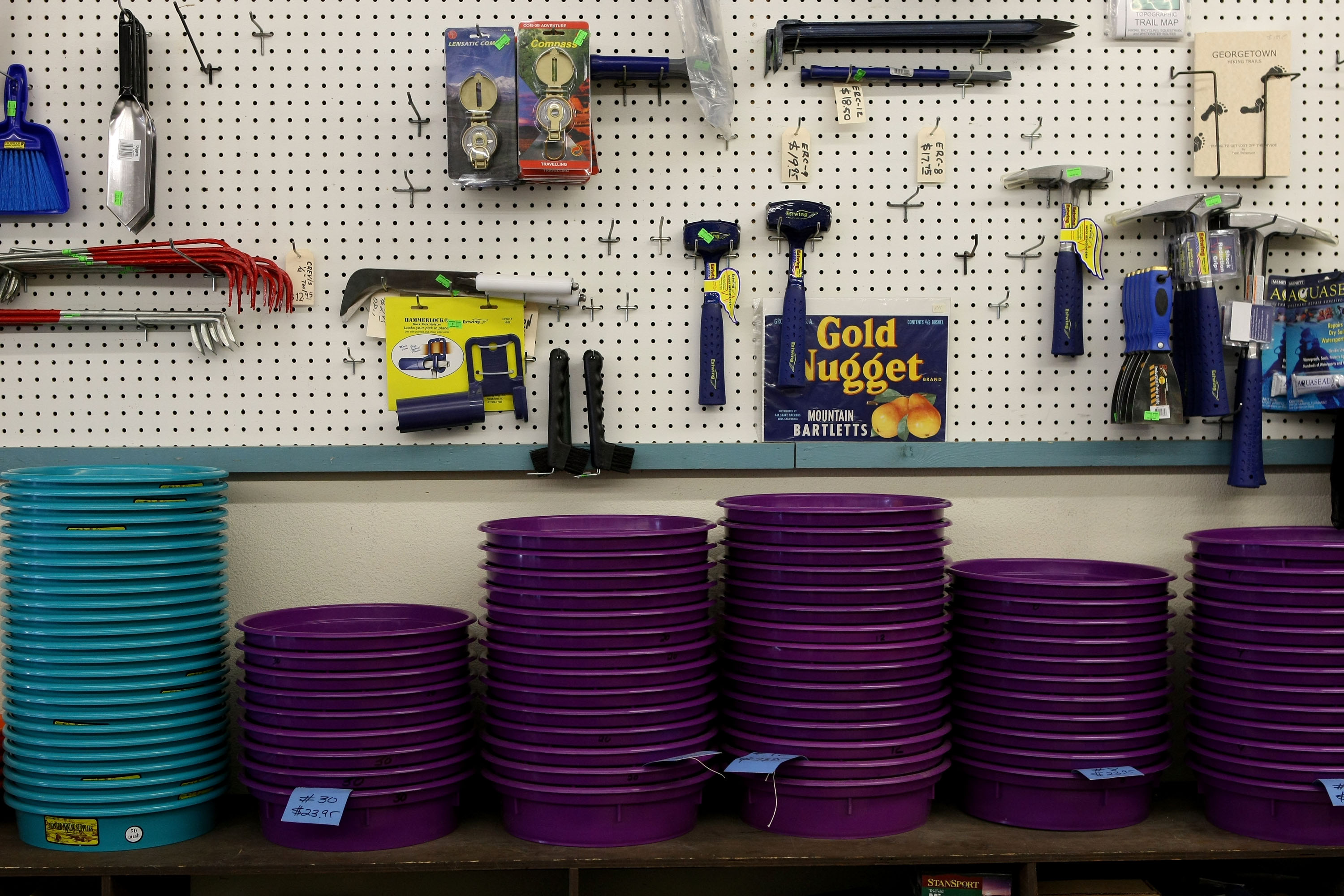 Hopefully you'll recoup the cost of the supplies when you strike it rich! Hopefully you'll recoup the cost of the supplies when you strike it rich!