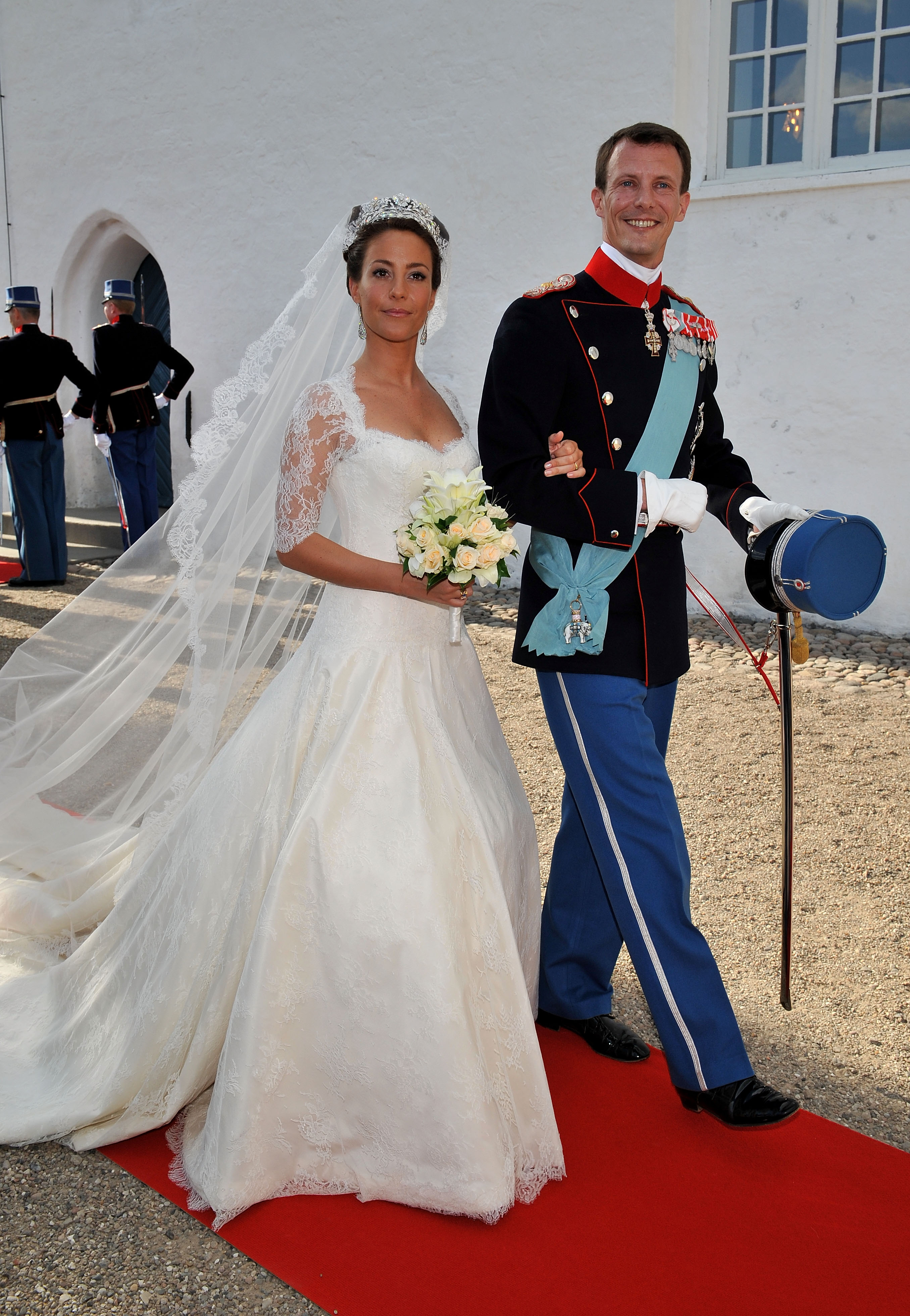 Happy marriage? Prince Joachim of Denmark and Princess Marie of Denmark at May wedding. Happy marriage? Prince Joachim of Denmark and Princess Marie of Denmark at May wedding.