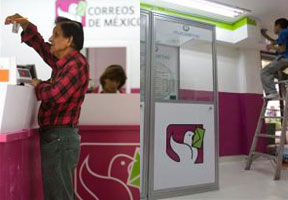 Superficial Solution? Pink Makeover For Mexico's Mail Crisis   