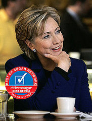 Favorite Woman in Power of 2008: Hillary Clinton Favorite Woman in Power of 2008: Hillary Clinton