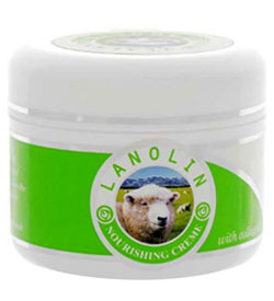Lanolin in beauty products