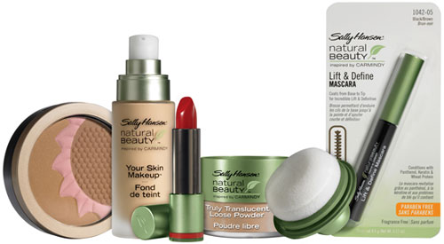 Sally Hansen and Carmindy's Natural Beauty Makeup Collection