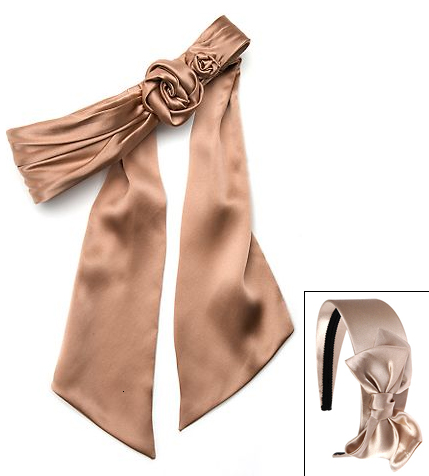 A champagne headband A champagne headband