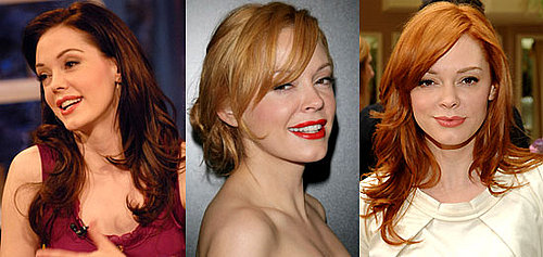 Rose McGowan's Red Hair