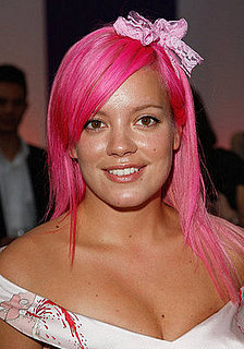Lily Allen With Pink Hair