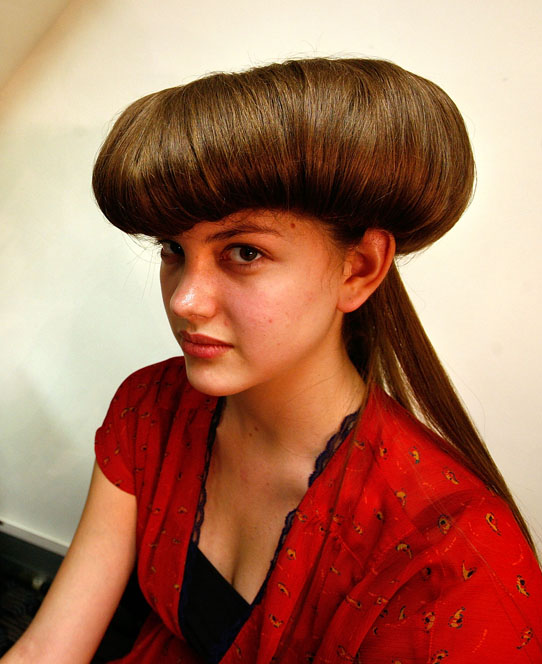 Crazy Hairstyles at the L'Oreal Professionnel Colour Trophy Crazy Hairstyles at the L'Oreal Professionnel Colour Trophy