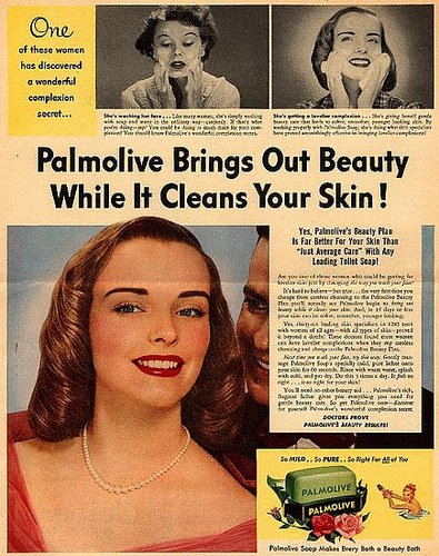 One of these women has discovered a wonderful complexion secret. One of these women has discovered a wonderful complexion secret.