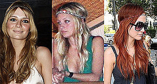 Trend Alert: The Horizontal Hippie Headband Hairstyle