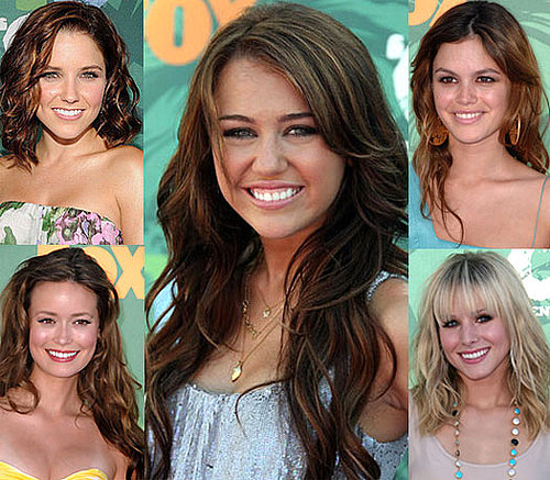 Trend Alert: Tousled Waves at the Teen Choice Awards 