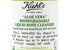 Brad Pitt and Kiehl's Launch Aloe Vera Liquid Cleanser. 100% of Price Goes To Environmental Charity. Photo Brad and Angelina Brad Pitt and Kiehl's Launch Aloe Vera Liquid Cleanser. 100% of Price Goes To Environmental Charity. Photo Brad and Angelina