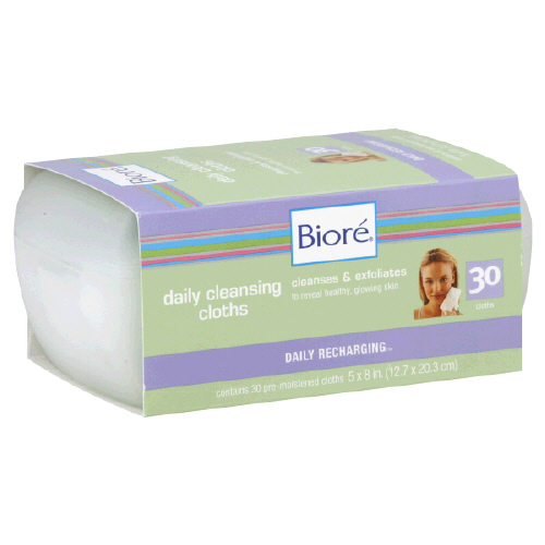 Review of Biore Daily Cleansing Cloths