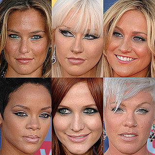 Blue Eye Makeup Trend at the 2008 VMAs