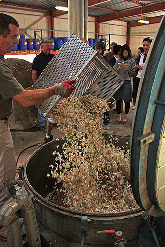 Pouring the flowers Pouring the flowers