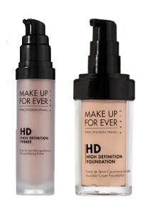 Wednesday Giveaway! Make Up For Ever HD Microfinish Primer and Foundation