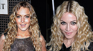 Photos of Madonna and Lindsay Lohan's New latest Hairstyle. Tight, Undulating Curls. Beauty Glossary Definition