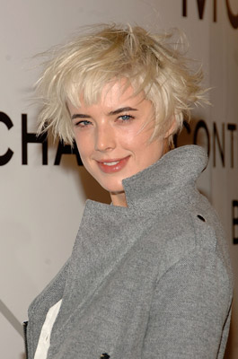 Agyness Deyn's Hair at Chanel Party