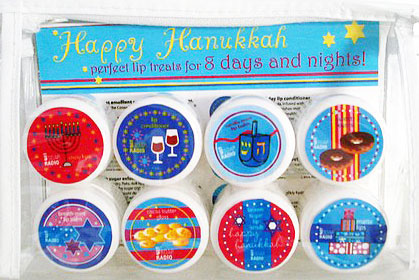 A Sweet Lip Balm Set For Hanukkah 