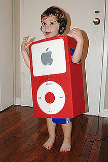 ECOWEEN:  Cardboard Box iPod Costume