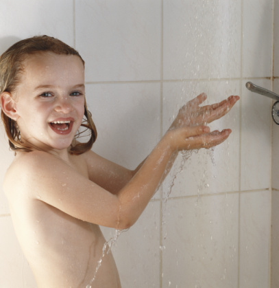 When Did Your Babe Move From Bath to Shower?