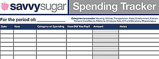 Get Your Budget on Track With the Savvy Spending Tracker! 
